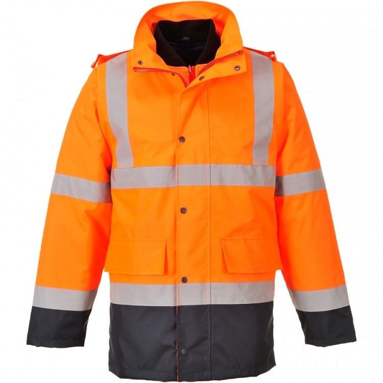 Portwest S471 Hi Vis 4 in 1 Contrast Traffic Jacket